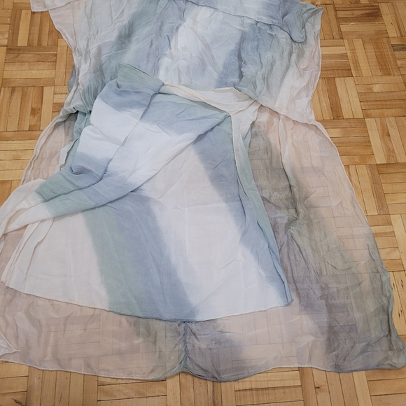 M Made in Italy Tie dye Maxi Silk Dress - Picture 7 of 12